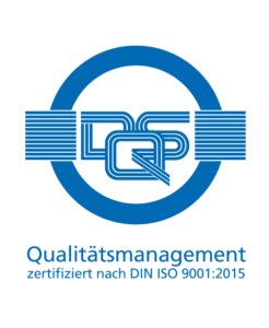 Zertifikat für Qualitätsmanagement nach DIN ISO 9001:2015